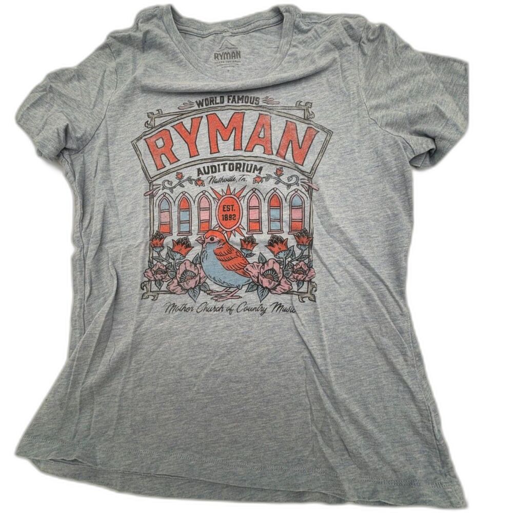Women's Ryman Auditorium T-Shirt, Size Small